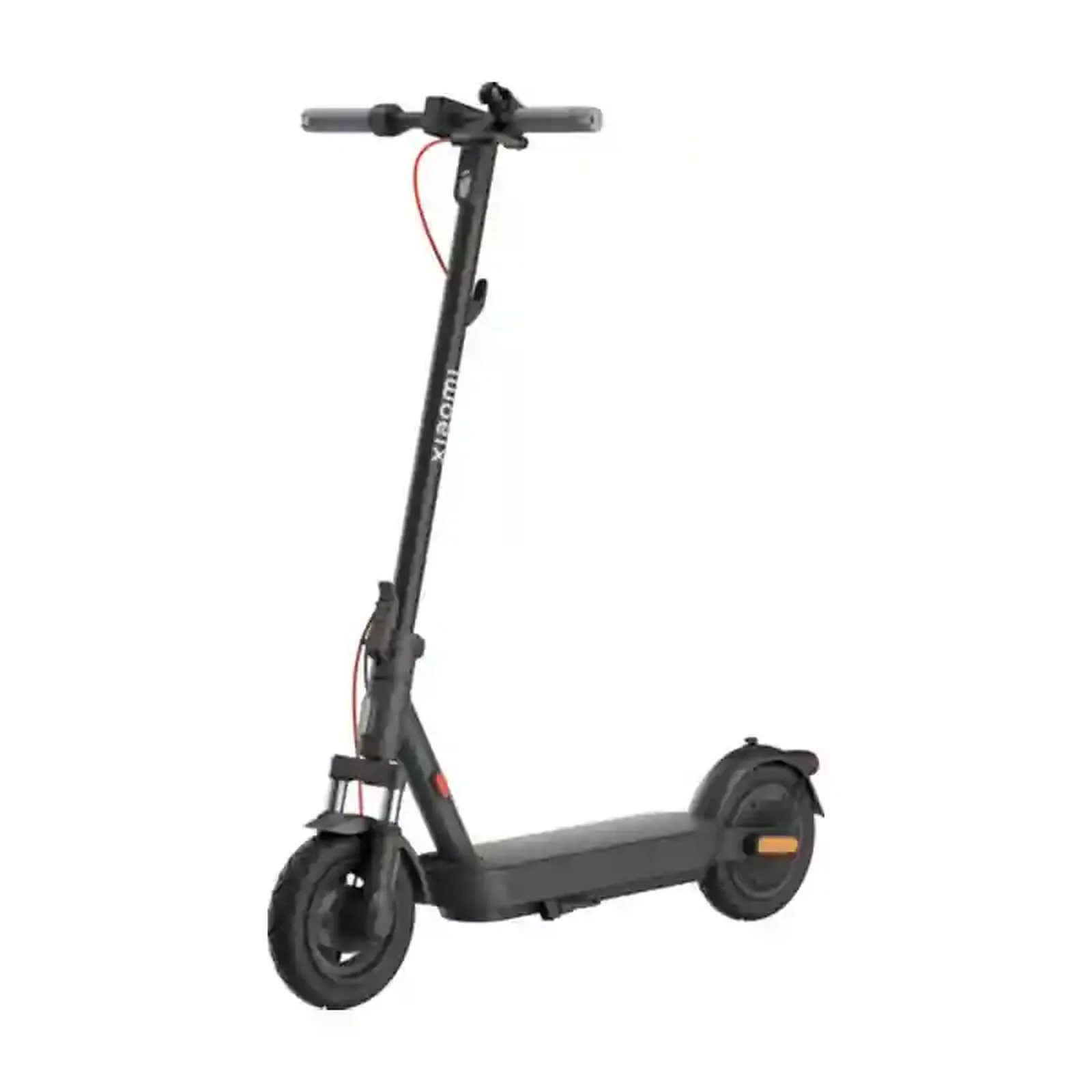 نمای اصلی اسکوتر برقی شیائومی 5 نمای سه رخ اسکوتر برقی مشکی شیائومی Electric Scooter 5 با تعلیق دوگانه جلو