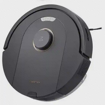 نمای اصلی جارو Roborock Q5 Pro مشکی جارو رباتیک مشکی Roborock Q5 Pro با برجک لیزری