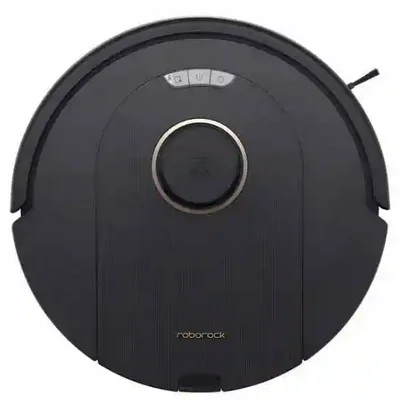 نمای بالای جارو مشکی Roborock Q5 Pro Plus