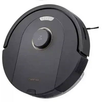 نمای اصلی جارو Roborock Q5 Pro مشکی جارو رباتیک مشکی Roborock Q5 Pro با برجک لیزری