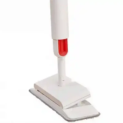 ساختار سری زمینشوی Deerma TB900 نمای نزدیک سری بازشونده تی Deerma TB900 و اهرم قرمز