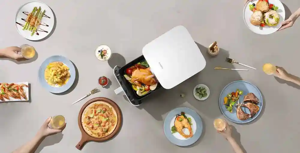 هواپز شیائومی مدل MAF10 سایز 6.5 لیتری - پک گلوبال - ظرفیت بزرگ 6.5 لیتری برای دورهمی ها