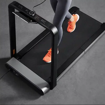 کنترل تمرین روی تردمیل Walking Pad X21 دویدن روی Walking Pad X21 با نمایشگر روی دسته