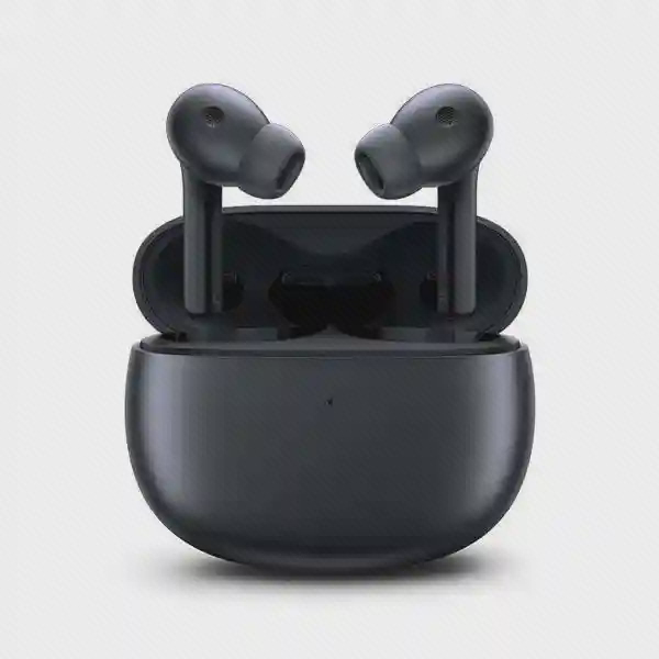 Xiaomi Buds 3 M2111E1 مشکی همراه کیس شارژ هندزفری بلوتوث مشکی شیائومی Buds 3 داخل کیس شارژ باز