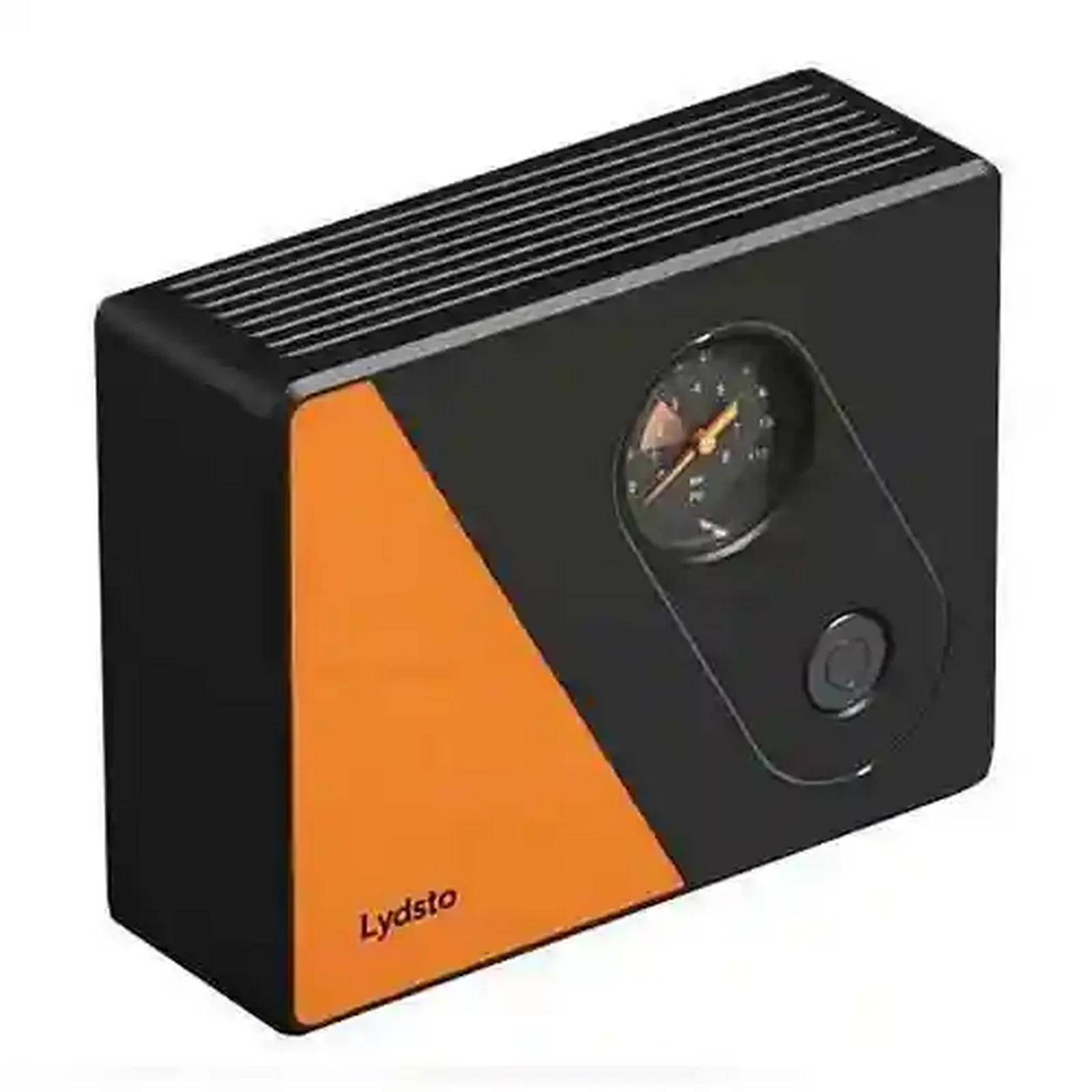 نمای کامل پمپ باد خودرو Lydsto YM-CQB02 پمپ باد مشکی و نارنجی شیائومی Lydsto YM-CQB02