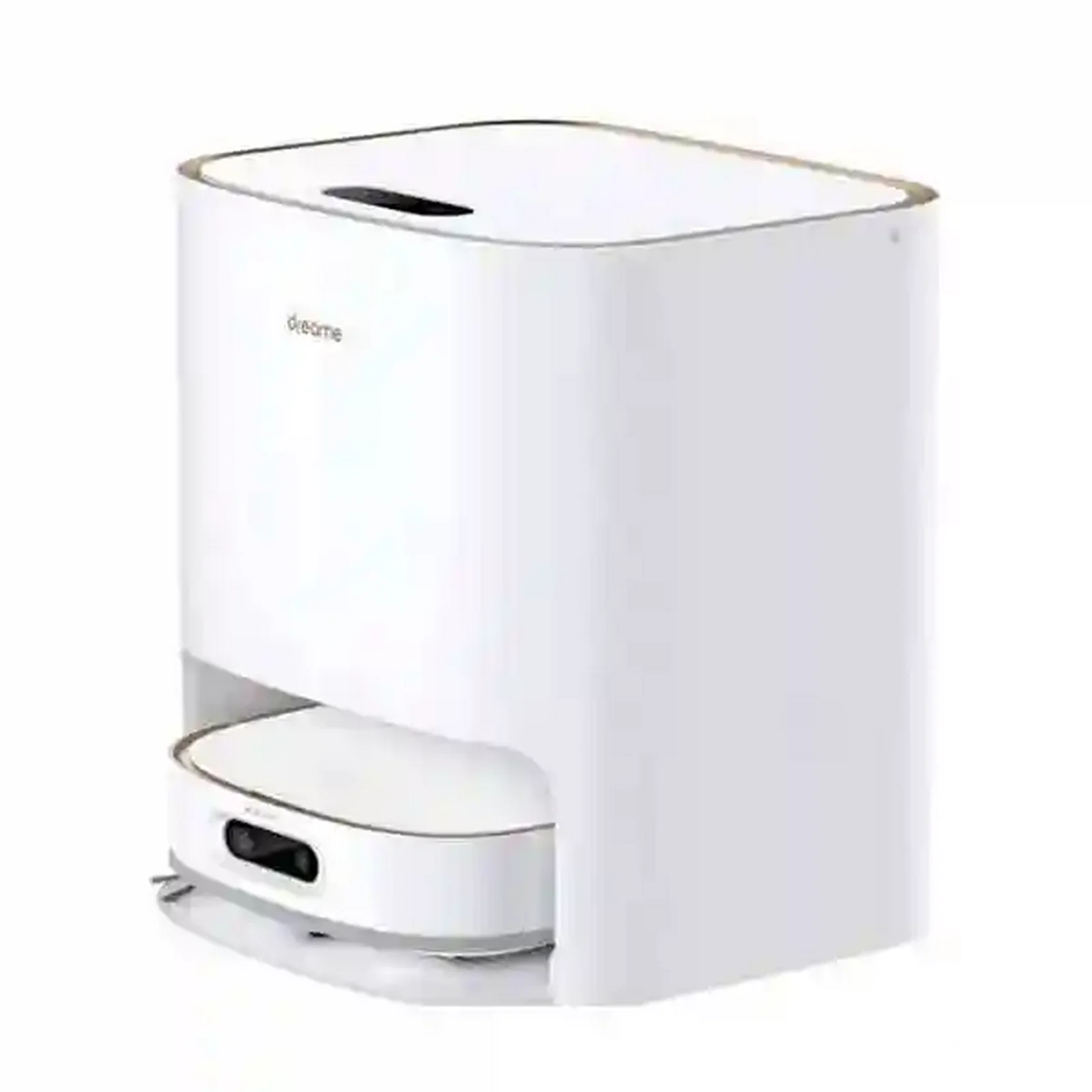Dreame W10 Pro همراه داک خودکار جارو رباتیک شیائومی Dreame W10 Pro داخل ایستگاه شستوشوی سفید