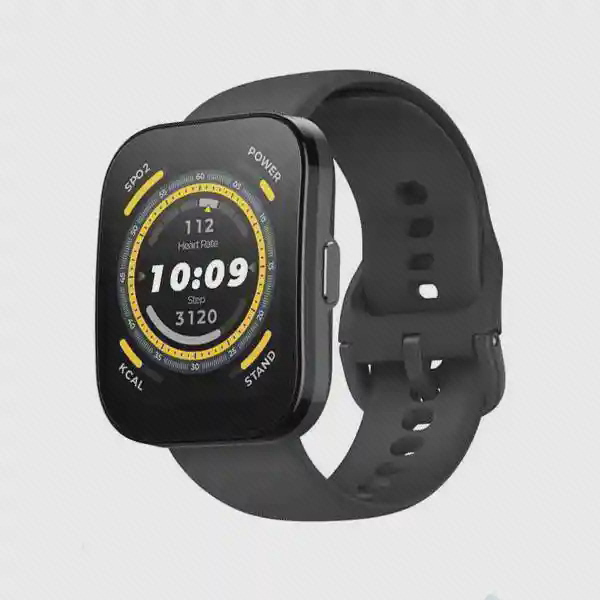 ساعت هوشمند Amazfit Bip 5 ساعت هوشمند مشکی Amazfit Bip 5 با نمایشگر مستطیلی