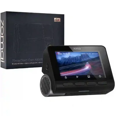 دوربین خودرو 70MAI A800S روشن همراه جعبه 4K