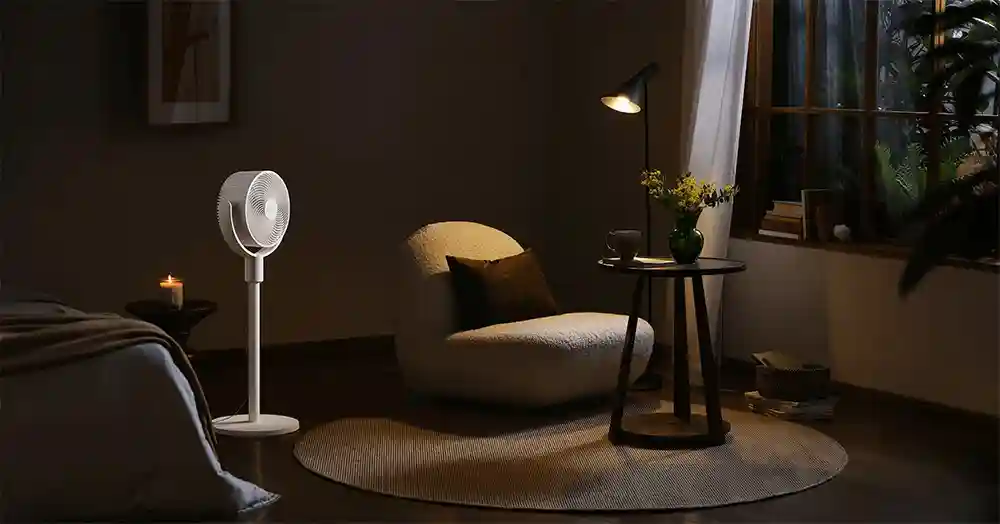 پنکه ایستاده هوشمند شیائومی Xiaomi Smart Standing Air Circulation Fan BPLDS11DM - تنها در 2 دقیقه هوای اتاق را تازه کنید