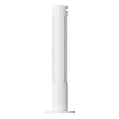 پشت بدنه شیائومی Smart Tower Fan 2 و پایه دستگاه نمای پشت پنکه هوشمند Xiaomi BPTS02DM با دریچه ورودی هوا