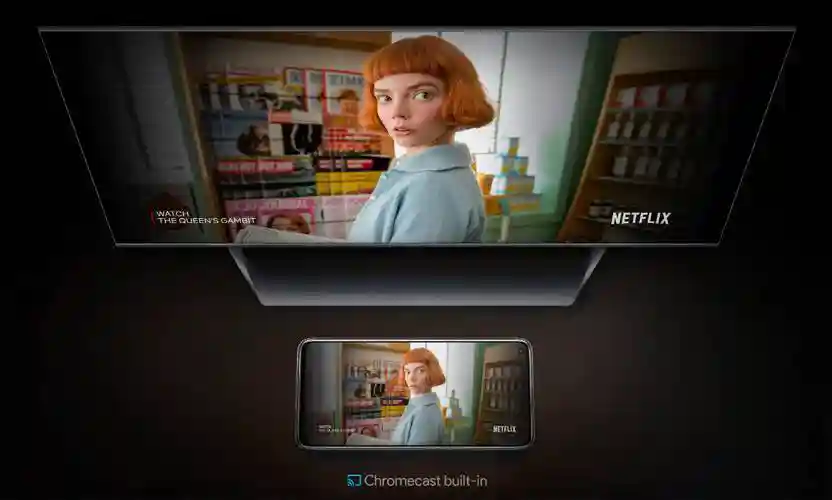 تلویزیون هوشمند شیائومی مدل Q1 سایز 75 اینچ - کرومکست (Chromecast)