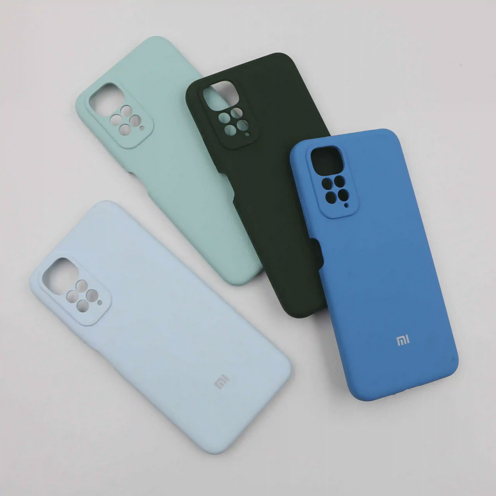 مجموعه رنگ‌های کاور سیلیکونی اصلی شیائومی Redmi Note 12S