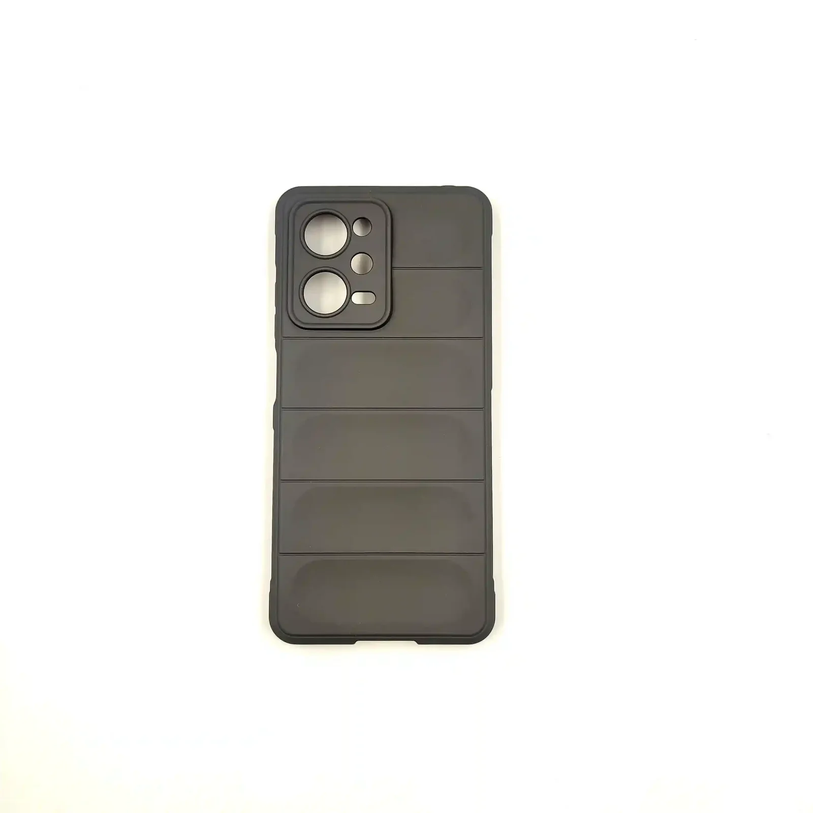 نمای پشت قاب سیلیکونی پافر مشکی شیائومی POCO X5 PRO