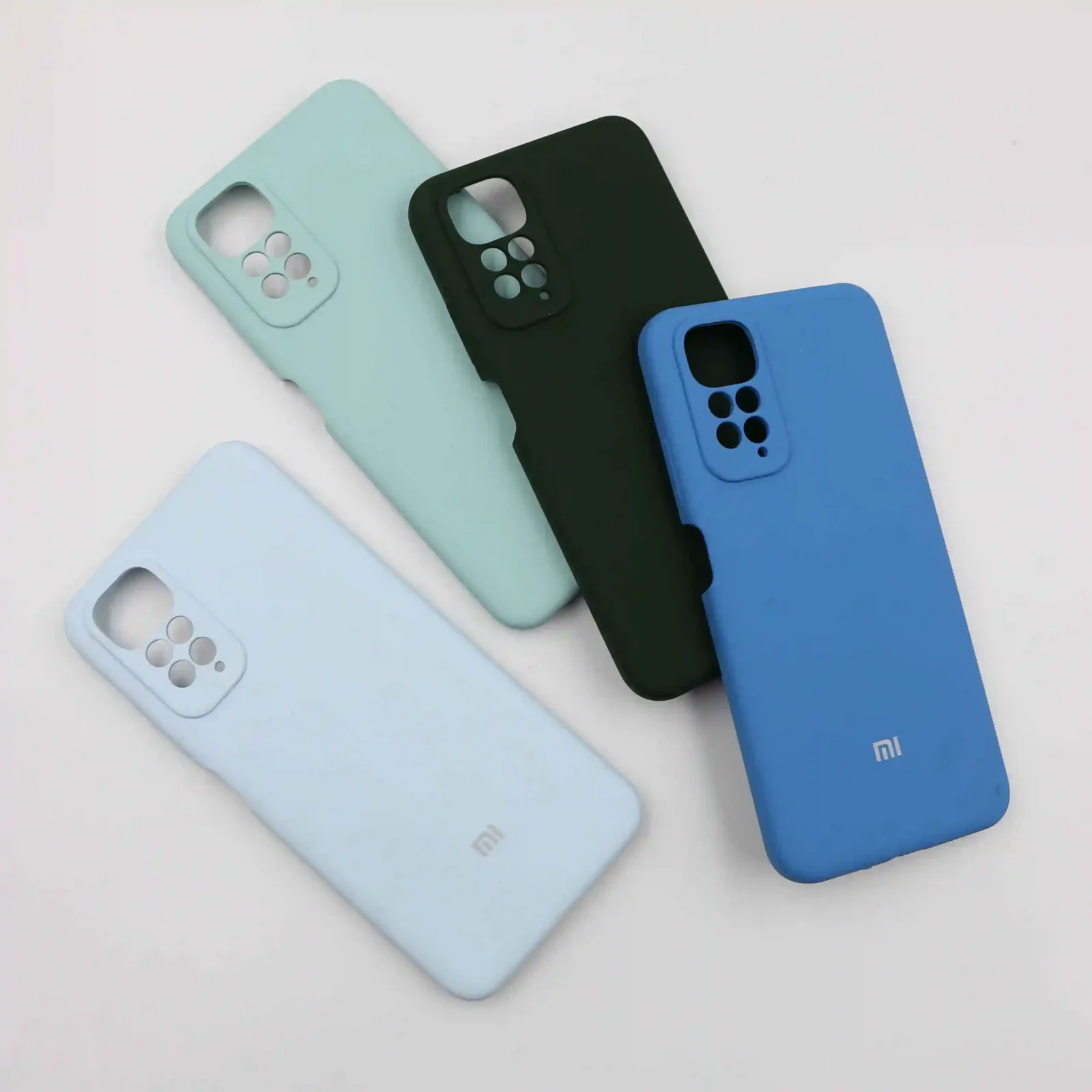 مجموعه رنگ‌های کاور سیلیکونی اصلی شیائومی Redmi Note 12S