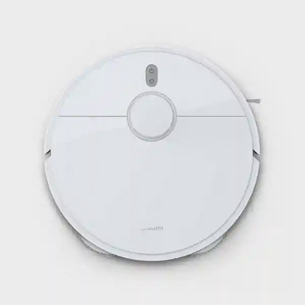 جارو رباتیک شیائومی Robot Vacuum S10 Plus سفید نمای روبهرو جارو رباتیک سفید شیائومی Robot Vacuum S10 Plus