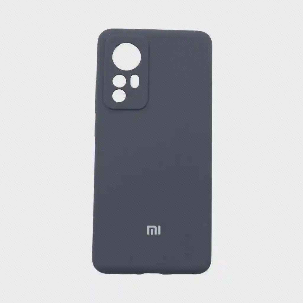 کاور اصلی Xiaomi 12 رنگ تیره کاور سیلیکونی تیره اورجینال برای گوشی شیائومی 12