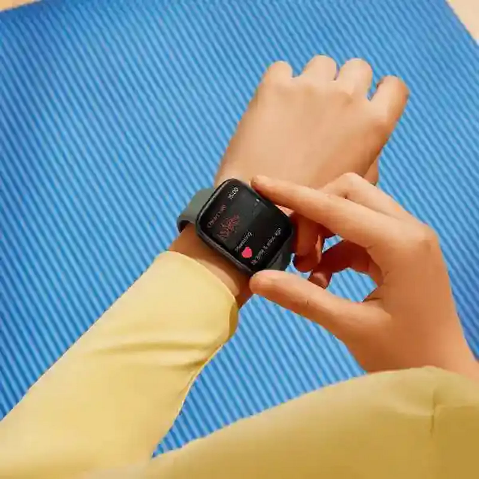 پایش تمرین ورزشی با ساعت Redmi Watch 3 Active مشکی