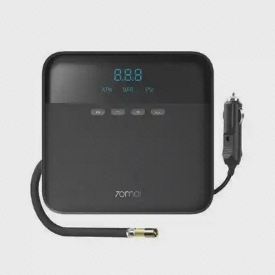 پمپ باد 70mai TP03 با نمایشگر دیجیتال نمای اصلی پمپ باد 70mai Air Compressor Lite TP03 با کابل فندکی