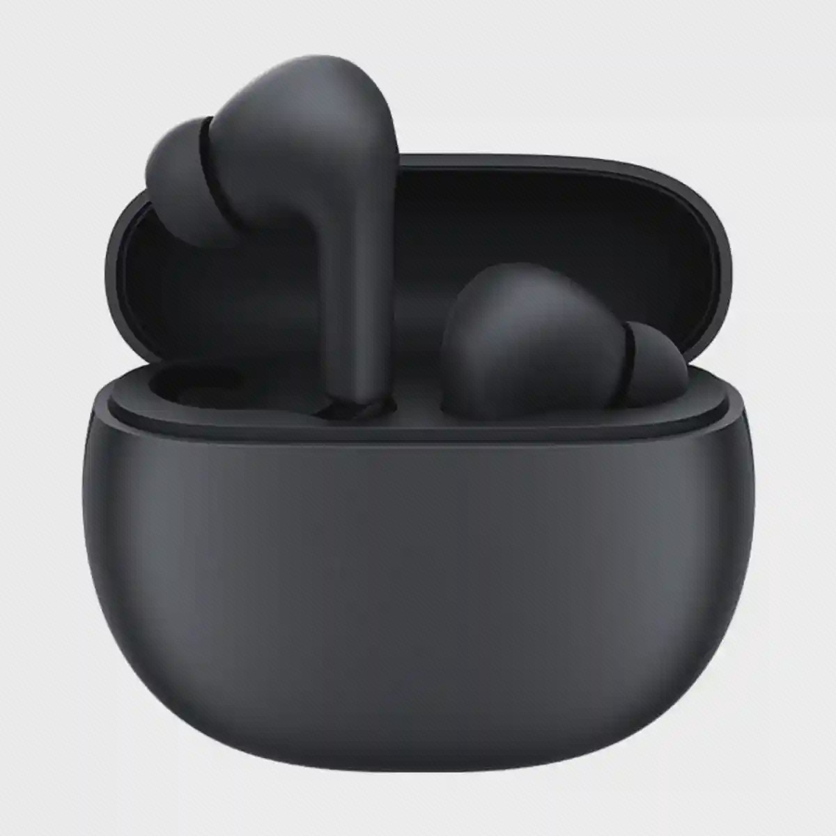 هندزفری بلوتوث Redmi Buds 4 Active مشکی با کیس شارژ نمای اصلی هندزفری مشکی Redmi Buds 4 Active داخل کیس باز
