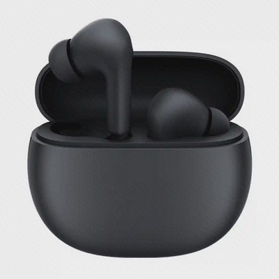 هندزفری بلوتوث Redmi Buds 4 Active مشکی با کیس شارژ نمای اصلی هندزفری مشکی Redmi Buds 4 Active داخل کیس باز
