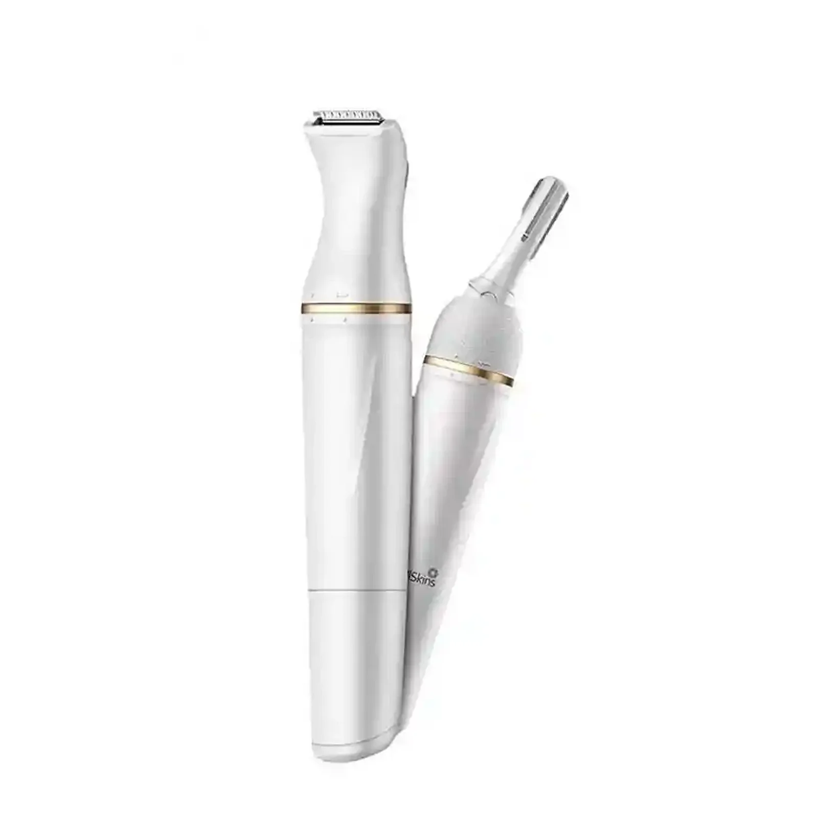 نمای اصلی ماشین اصلاح سفید WellSkins WX-TM01 ماشین اصلاح صورت و بدن شیائومی WellSkins WX-TM01 با دو سری