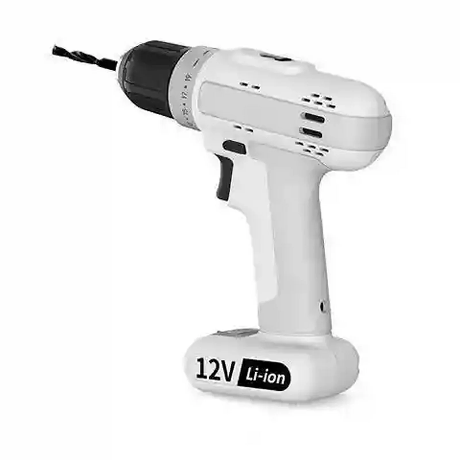 دریل و پیچ گوشتی شارژی MarsWorker 12V سفید نمای اصلی دریل شارژی سفید MarsWorker 12V MSID1202-2 با مته