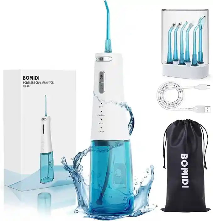 واتر جت دهانشوی شیائومی مدل BOMIDI Oral Irrigator D3 Pro - تصویر توضیحات 2