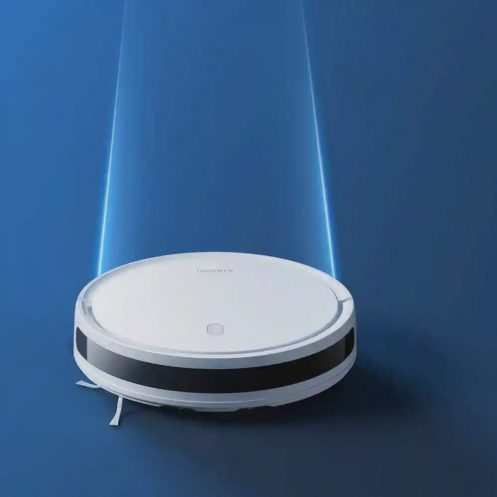 حرکت هدایت‌شده جارو رباتیک Xiaomi E10 روی مسیر مستقیم
