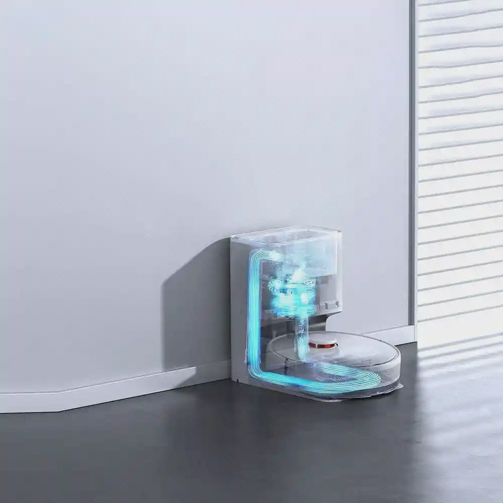 مسیر تخلیه خودکار گردوغبار Xiaomi Robot Vacuum X10
