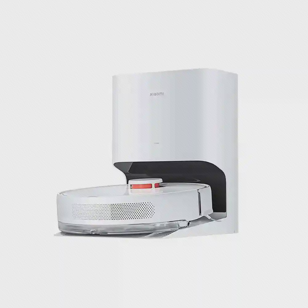 نمای اصلی Xiaomi Robot Vacuum X10 و داک سفید جارو رباتیک شیائومی Robot Vacuum X10 سفید با ایستگاه تخلیه