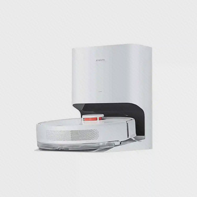 نمای اصلی Xiaomi Robot Vacuum X10 و داک سفید جارو رباتیک شیائومی Robot Vacuum X10 سفید با ایستگاه تخلیه