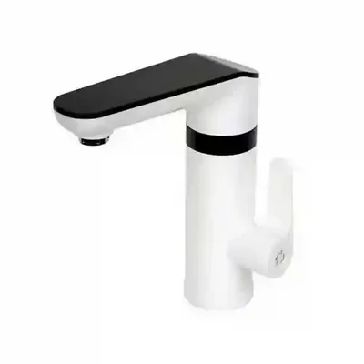 نمای اصلی شیر آبگرمکن فوری Xiaoda HD-JRSLT07 شیر آبگرمکن فوری سفید و مشکی شیائومی Xiaoda HD-JRSLT07