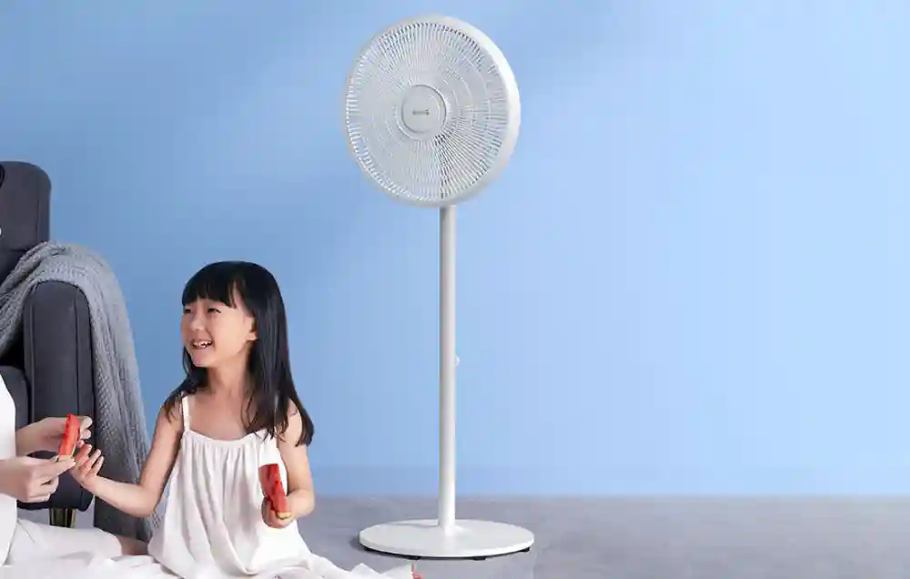 پنکه ایستاده شیائومی مدل Deerma DEM-FD15W - تنظیم جهت باد مطابق میلتان