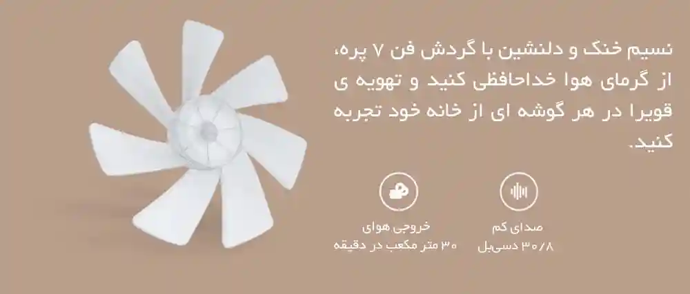 پنکه ایستاده هوشمند شیائومی مدل Fan 2 Lite - تصویر توضیحات 3