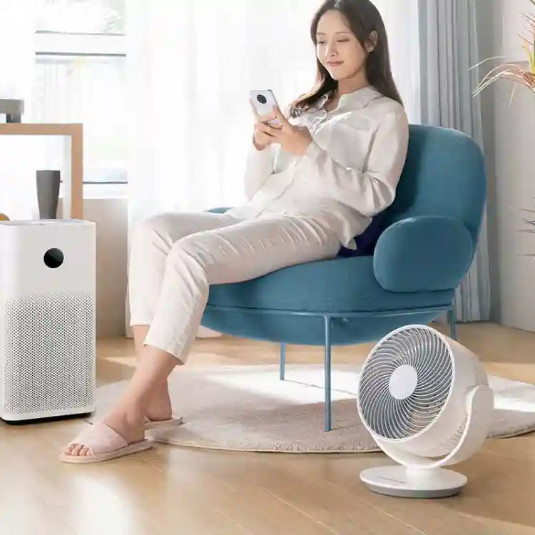 پنکه رومیزی هوشمند میجیا مدل Mijia DC ZLXHS01ZM - کنترل هوشمند از طریق اپلیکیشن