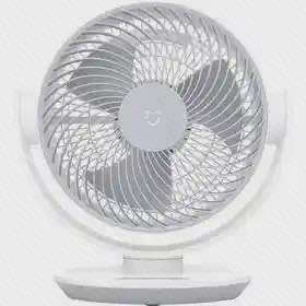 نمای روبه‌روی پنکه رومیزی هوشمند Mijia DC ZLXHS01ZM سفید