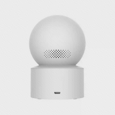 پشت دوربین نظارتی شیائومی C200 MJSXJ14CM نمای پشت دوربین Xiaomi C200 با بلندگو و درگاه برق