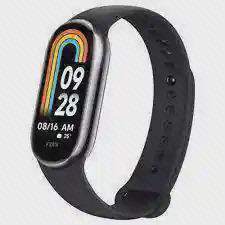 مچ‌بند هوشمند شیائومی Mi Band 8 مشکی نمای سه‌رخ