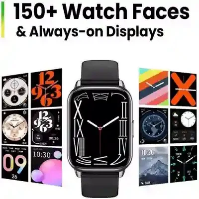 واچفیسهای Amazfit Pop 2 و نمایشگر همیشهروشن تنوع بیش از ۱۵۰ واچفیس ساعت Amazfit Pop 2