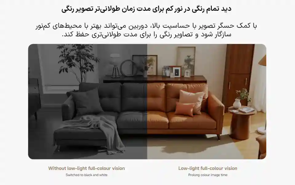 دوربین نظارتی هوشمند شیائومی مدل C302 - تصویر توضیحات 4