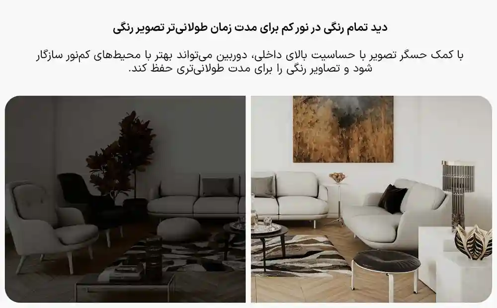 دوربین نظارتی هوشمند شیائومی مدل C201 - تصویر توضیحات 9