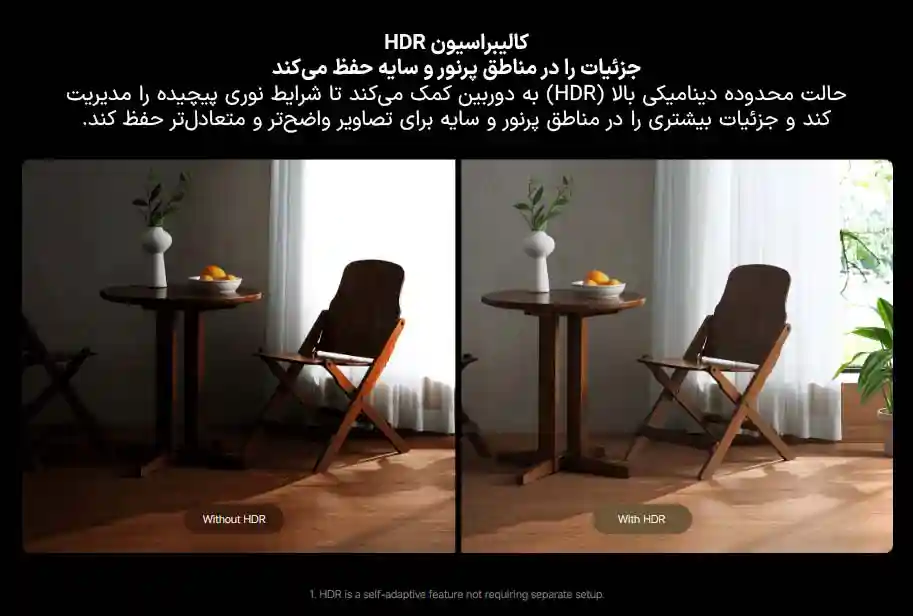 دوربین نظارتی هوشمند شیائومی مدل C701 - تصویر توضیحات 4
