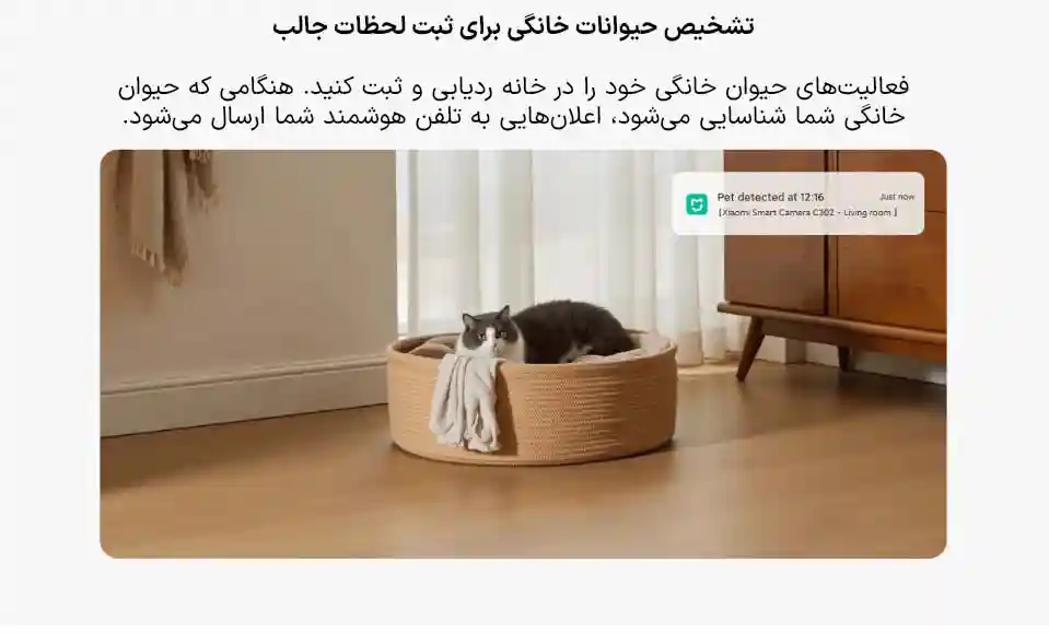 دوربین نظارتی هوشمند شیائومی مدل C302 - تصویر توضیحات 10