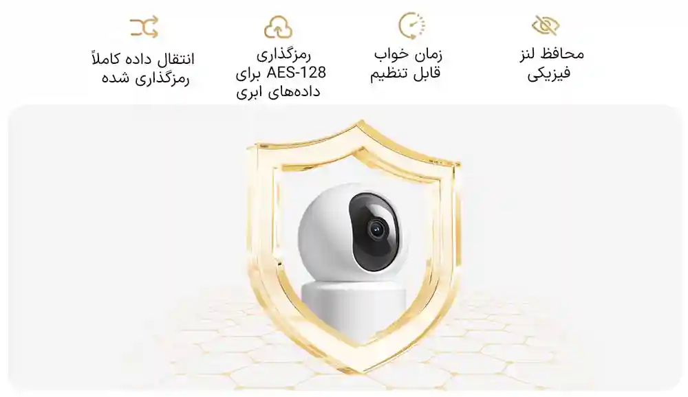 دوربین نظارتی هوشمند شیائومی مدل C201 - تصویر توضیحات 3