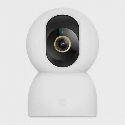 نمای کامل Xiaomi Smart Camera C701 دوربین نظارتی هوشمند شیائومی C701 سفید از نمای روبه رو
