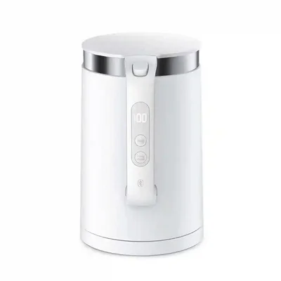 نمای پشت کتری Mi Smart Kettle Pro با نمایشگر ۱۰۰ درجه