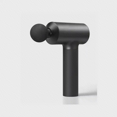 نمای جانبی Xiaomi Massage Gun MJJMQ02-ZJ ماساژور تفنگی مشکی شیائومی MJJMQ02-ZJ با سری توپی از کنار