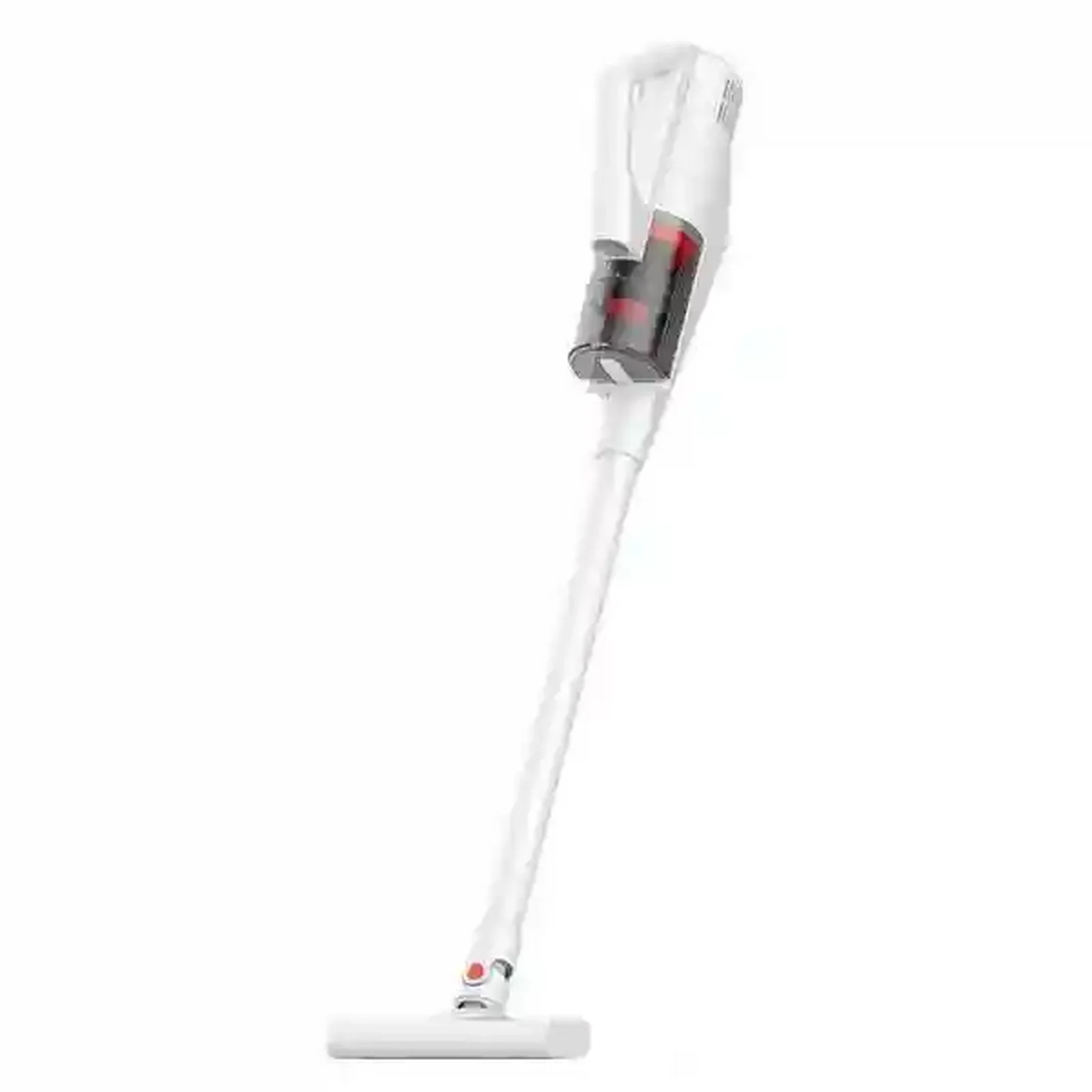 جاروبرقی شیائومی Deerma DX888 از نمای کامل جاروبرقی ایستاده سفید شیائومی Deerma DX888 با مخزن شفاف