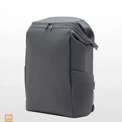 نمای اصلی کوله ضد آب شیائومی 90fen کوله پشتی خاکستری ضد آب Xiaomi 90fen Commuting Bag از زاویه سهرخ