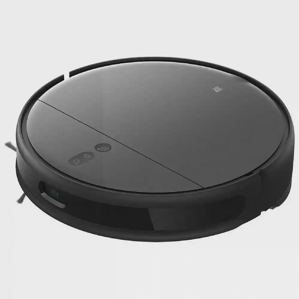 جارو رباتیک مشکی شیائومی Mi Robot Mop 2 Pro Plus از نمای مایل